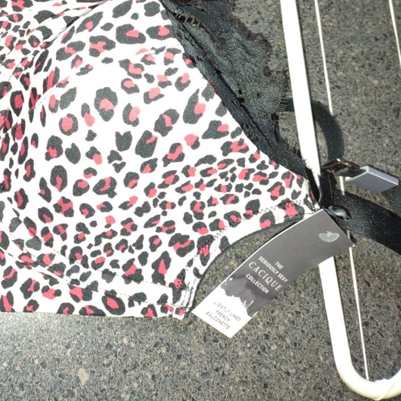 NWT Longline patterned balconette bra - Picture 6 of 6